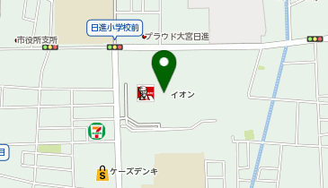 銀座コージーコーナー イオン大宮の地図画像