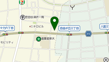 自由が丘アニマルクリニックの地図画像