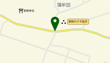 ひむか神話街道の地図画像