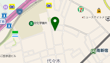 喪服レスキュー 代々木店の地図画像