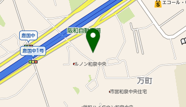 僕とうどんとカツオだしの地図画像