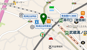 IMAGE-A(イメージア) 溝の口店の地図画像