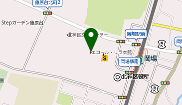 リラクゼーションくらぶイヤシス エコール・リラ店の地図画像