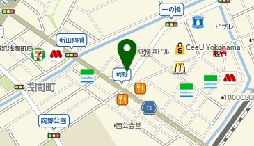 flammeum(フラミューム) 横浜の地図画像