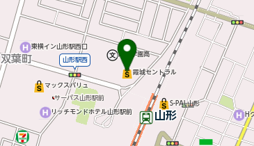 霞城セントラル ウィンターイルミネーション -ノエル・デ・スィウー-の地図画像