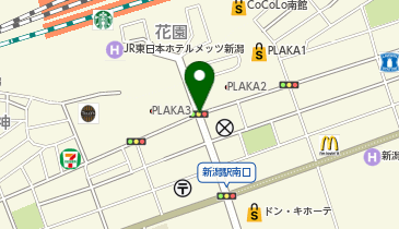 NIIGATA光のページェントの地図画像