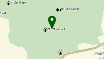 はままつフラワーパーク フラワー・イルミネーションの地図画像