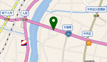 沙羅HAIR(ヘアー)の地図画像