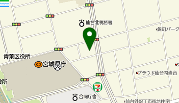 社会保険労務士法人 ローム仙台の地図画像