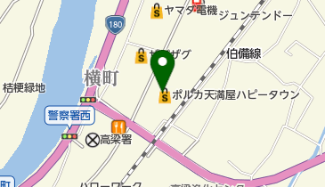 高梁ふるさと市場の地図画像