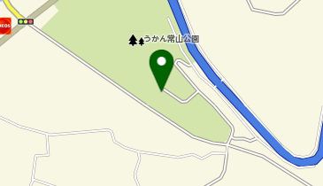 うかん常山公園 風ぐるま市場の地図画像