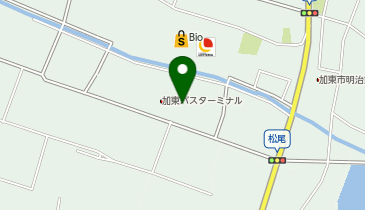 加東市にぎわい交流施設halK(ハルク)の地図画像