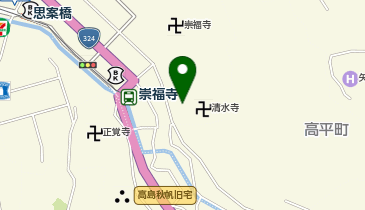 長崎山 清水寺の地図画像