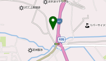 トラックタイヤセンター マークの地図画像