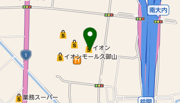 VILLAGE VANGUARD(ヴィレッジ ヴァンガード) イオンモール久御山店の地図画像