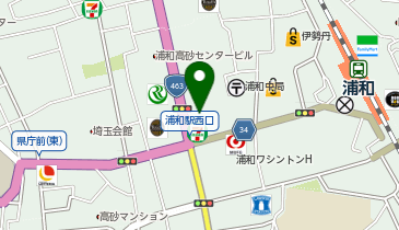 BUZZ浦和の地図画像