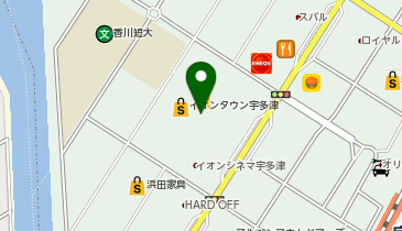 美容室SALONS(サロンズ) イオンタウン宇多津店の地図画像