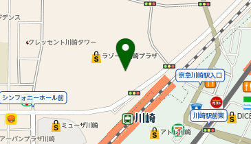 シルバニアファミリー 森のお家 ラゾーナ川崎プラザ店の地図画像