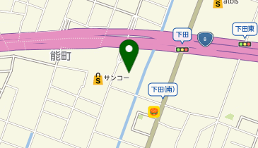 100円ポピア トップス高岡野村店の地図画像