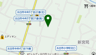 ゆめマート 五日市の地図画像