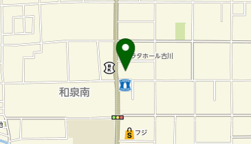 STARBUCKS COFFEE(スターバックスコーヒー) 松山古川北店の地図画像
