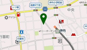 バーガーキング 阪急伊丹店の地図画像