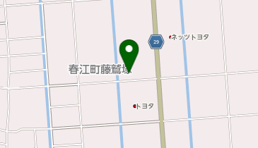 PANTES(パンテス) 春江店の地図画像