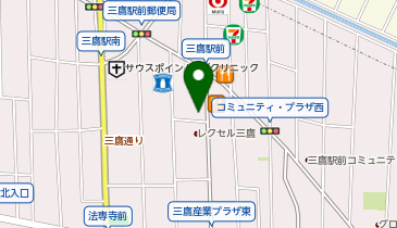 一軒め酒場 三鷹店の地図画像