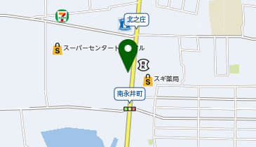 麺屋7.5Hz(ヘルツ) 奈良北之庄店の地図画像