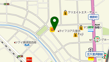 横須賀ガールズバー 夜・遊・びの地図画像