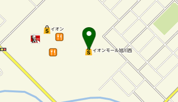 COSME910(コスメ910) イオンモール旭川西店の地図画像