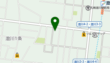 POLA(ポーラ) 澄川中央店の地図画像