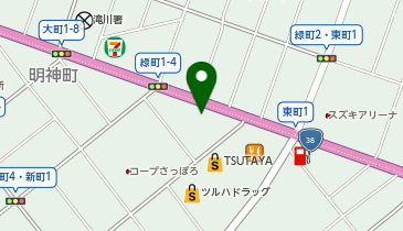 POLA THE BEAUTY(ポーラ・ザ・ビューティー) 滝川店の地図画像