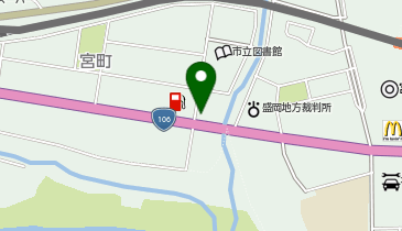 POLA(ポーラ) 宮古宮町店の地図画像