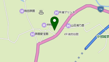 界 奥飛騨の地図画像