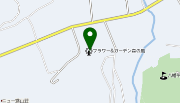 フラワー&ガーデン森の風 イルミネーションガーデンの地図画像