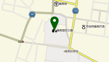 藤島イルミネーションの地図画像