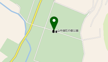 山中湖イルミネーション ファンタジウムの地図画像