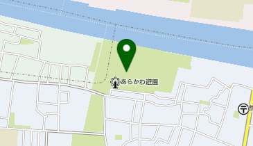 あらかわ遊園イルミネーションの地図画像