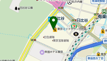HIBIYA Magic Time Illumination(日比谷マジックタイムイルミネーション)の地図画像