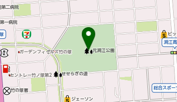 光の祭典の地図画像