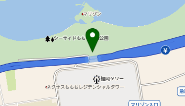 ももち☆ブルーライトイルミネーションの地図画像