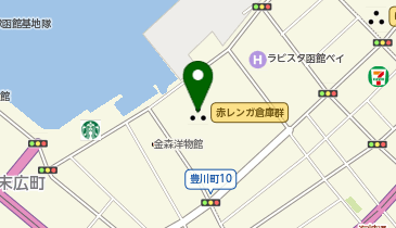 はこだてクリスマスファンタジーの地図画像