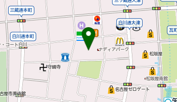 ナディアパークイルミネーションの地図画像