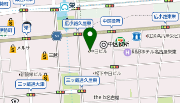 モルトンブラウン 中日ビル店の地図画像