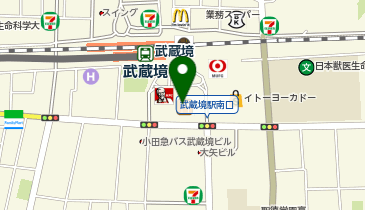 ノジマ イトーヨーカドー武蔵境店の地図画像