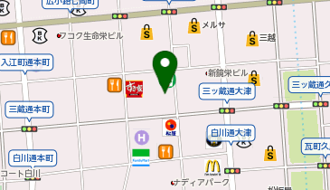 駿河屋 名古屋栄店の地図画像