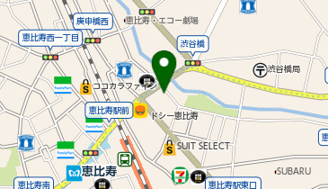 つじ田 恵比寿店の地図画像