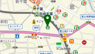 石井スポーツ ヨドバシ千葉店 の地図画像