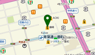 POLA(ポーラ) 藤崎店の地図画像